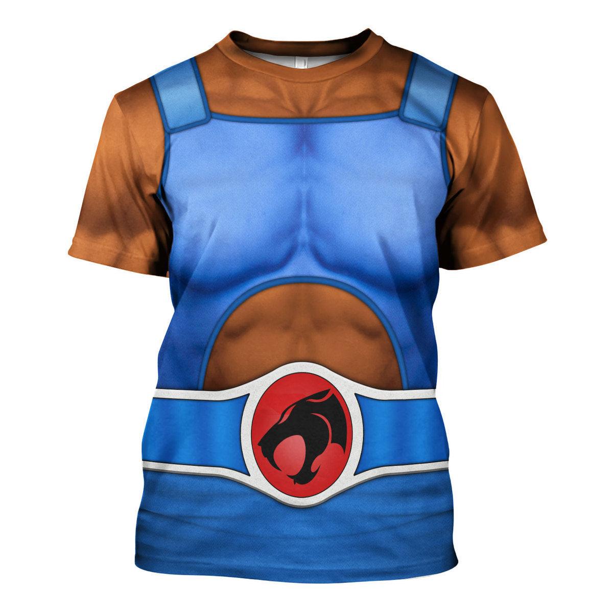 Gearhomie Lion-O Classic Figure Classic Costumes Hoodies Sweatshirt T-shirt Tracksuit - DucG
