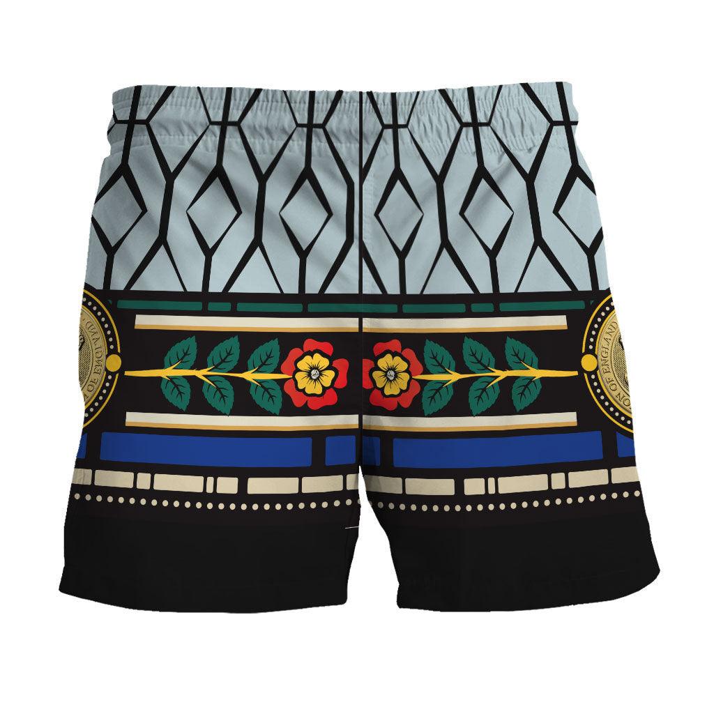 Gearhomie Lion of England Stained Glass Hawaiian Shirt Polo Shirt - Gearhomie.com
