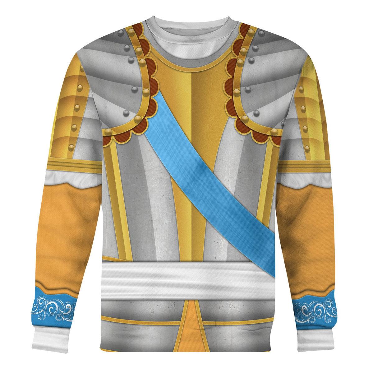 Gearhomie Louis XV of France and Navarre Costume All Over Print Hoodie Sweatshirt T-Shirt Tracksuit - Gearhomie.com