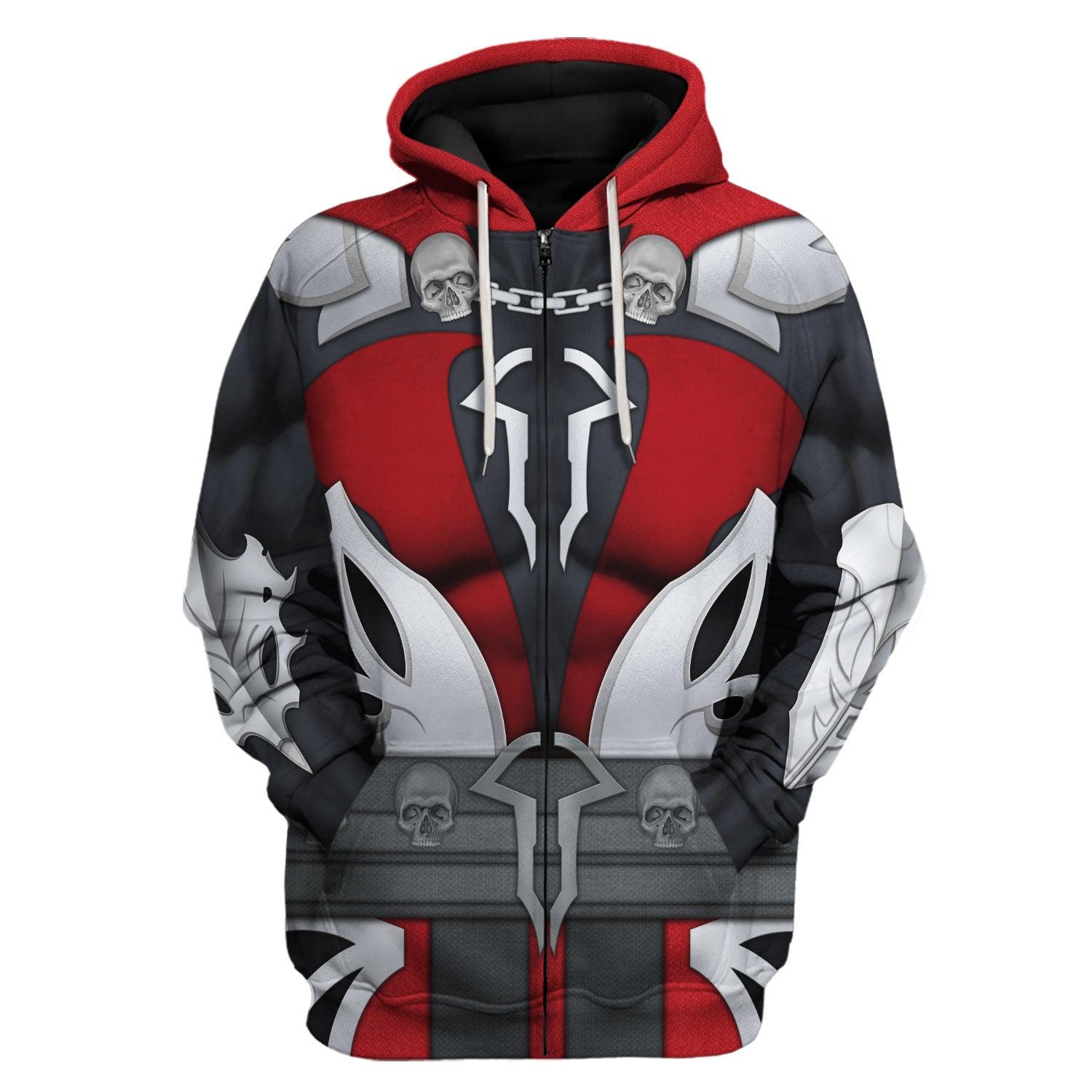 Gearhomie Malefik Spawn XI Costume Hoodie Sweatshirt T-Shirt Tracksuit - DucG