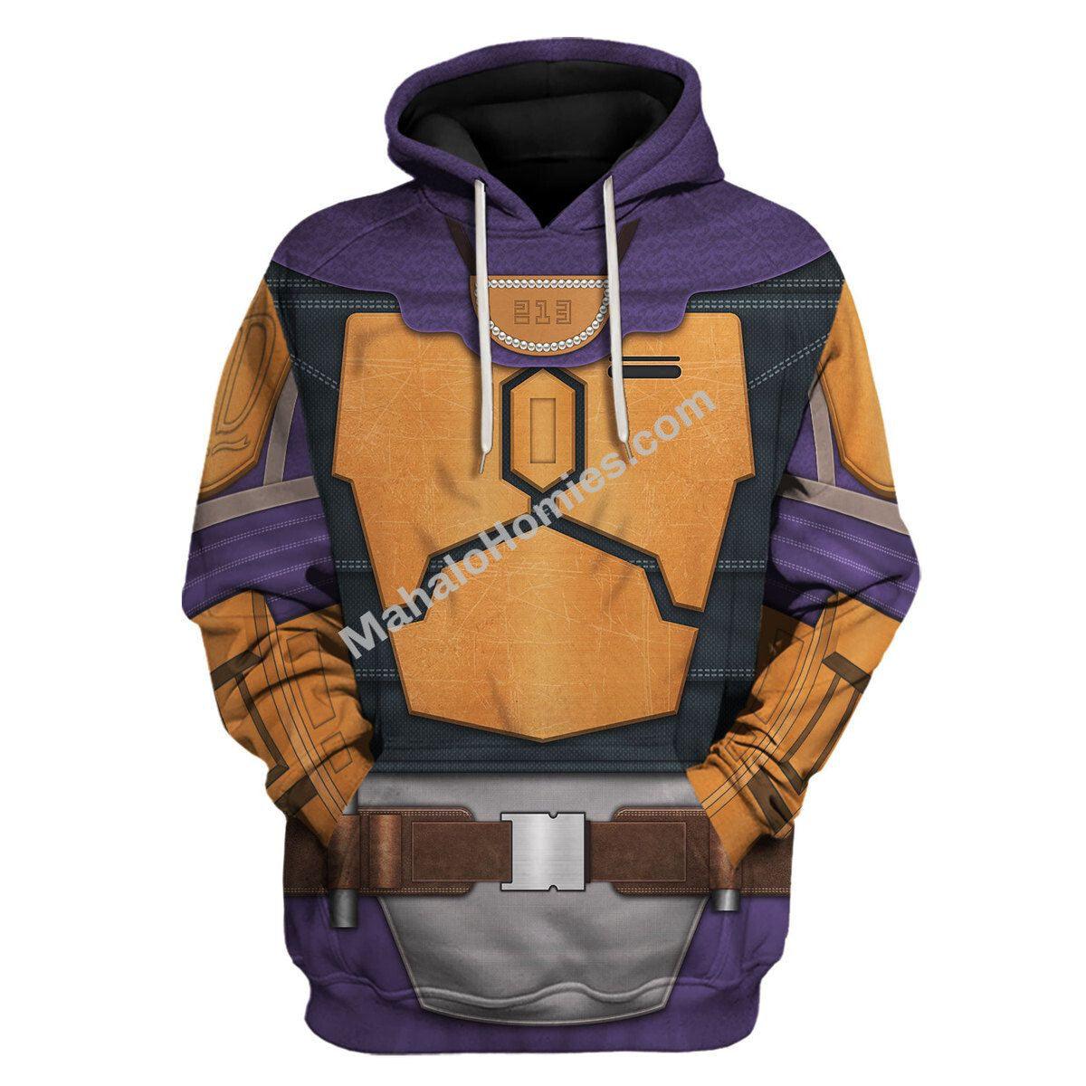 Gearhomie Mandalorian SD Costume Hoodie Sweatshirt T-Shirt Sweatpants - Gearhomie.com