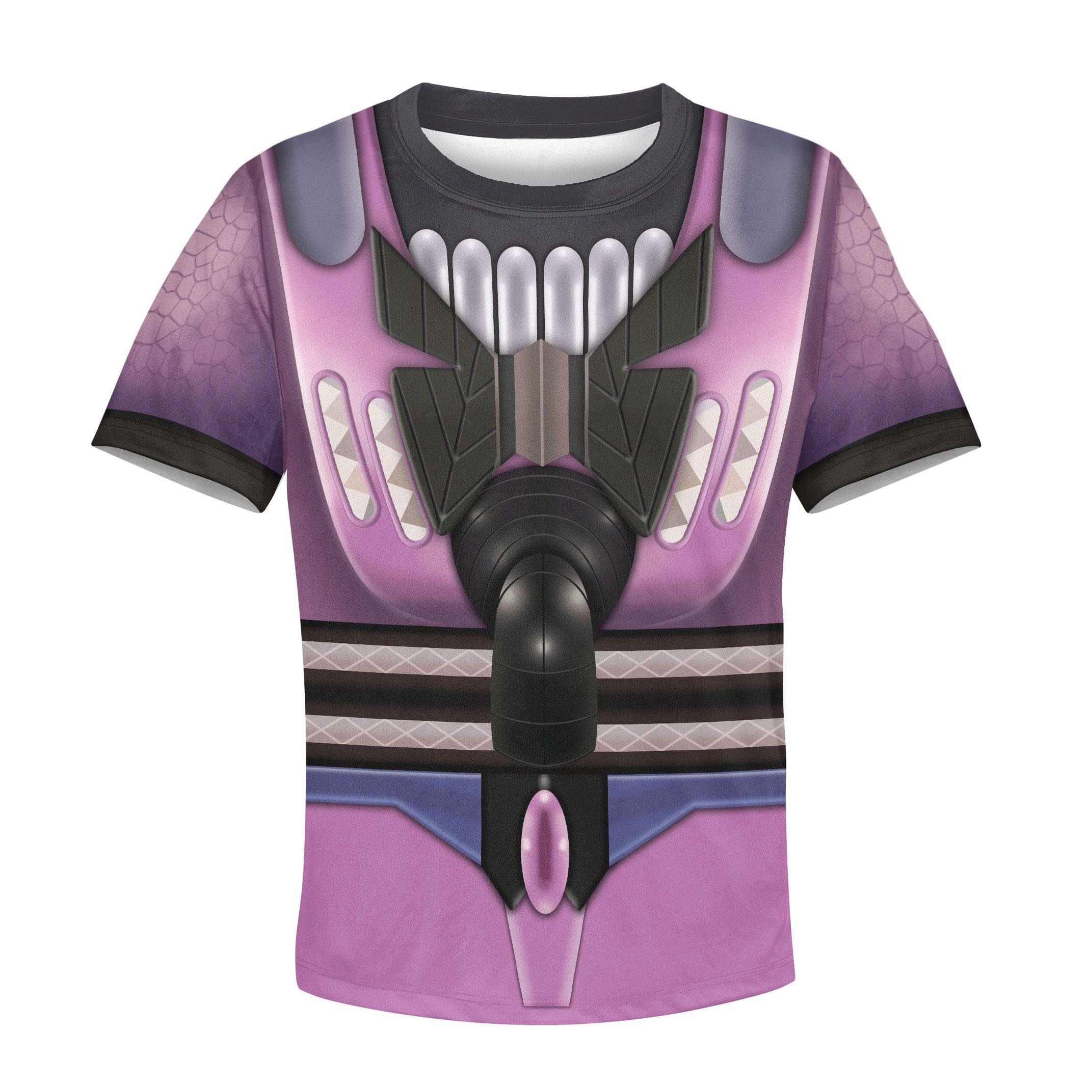 Gearhomie Megatron Beast Wars Kid Costume Cosplay Hoodie Sweatshirt T-Shirt - Gearhomie.com