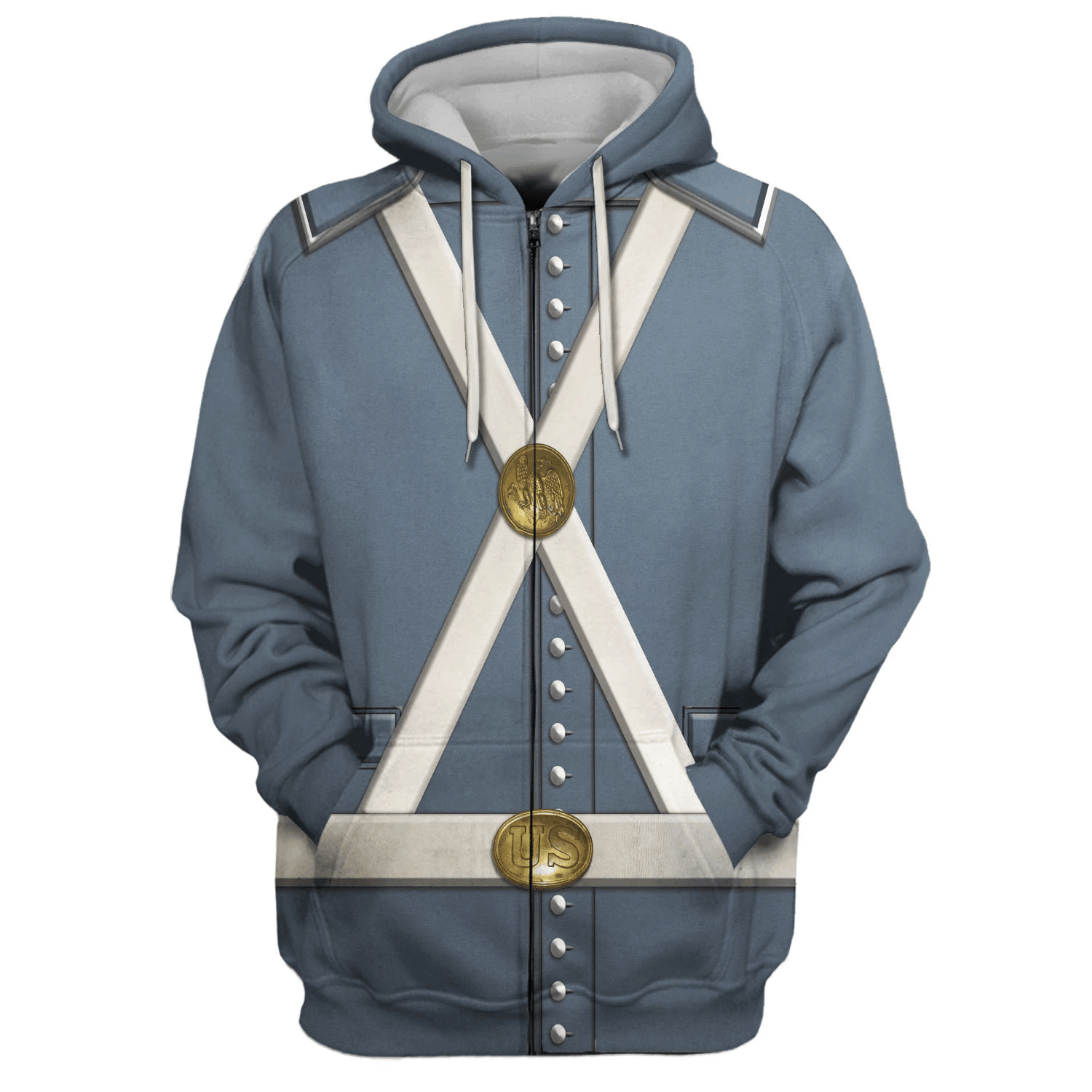 Gearhomie Mexican War US Army Costume Hoodie Sweatshirt T-Shirt Tracksuit - Gearhomie.com