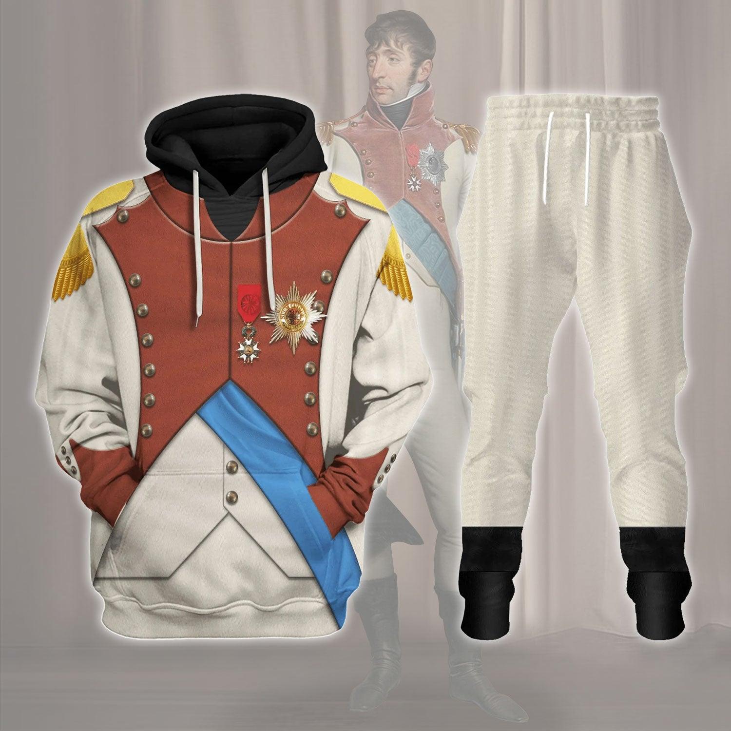 Gearhomie Monarch Louis Bonaparte Costume Hoodie Sweatshirt T-Shirt Tracksuit - Gearhomie.com