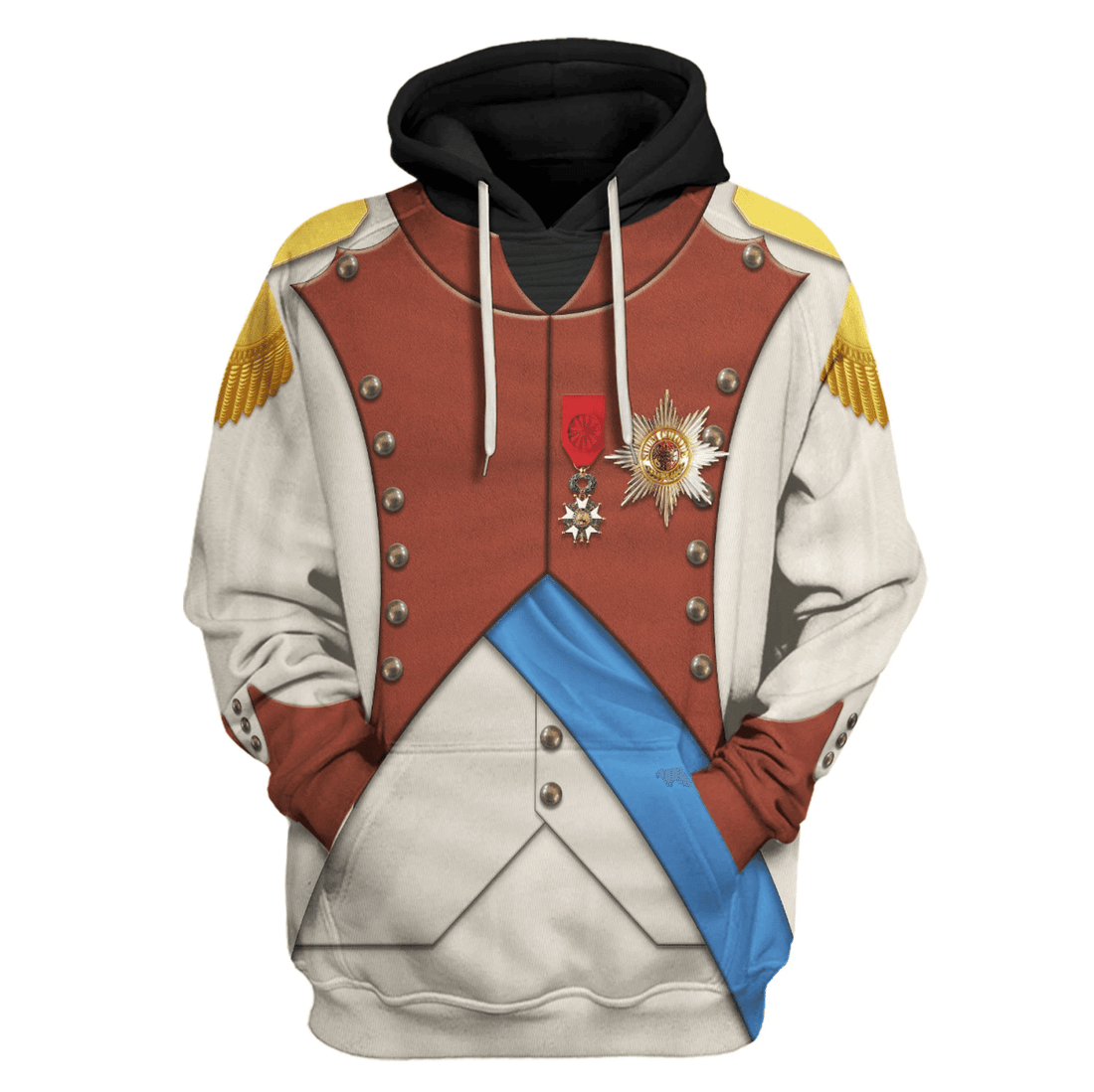 Gearhomie Monarch Louis Bonaparte Costume Hoodie Sweatshirt T-Shirt Tracksuit - Gearhomie.com