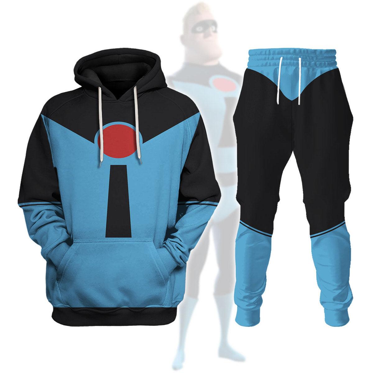 Gearhomie Mr. Incrediblee Costume Hoodie Sweatshirt T-Shirt Tracksuit - Gearhomie.com