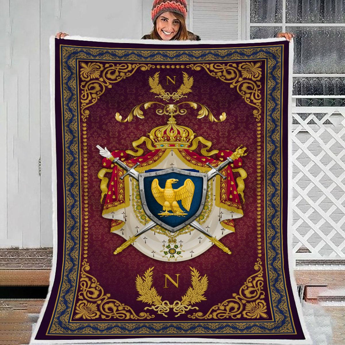 CustomsPig Napoleon Bonaparte Blanket - CustomsPig.com