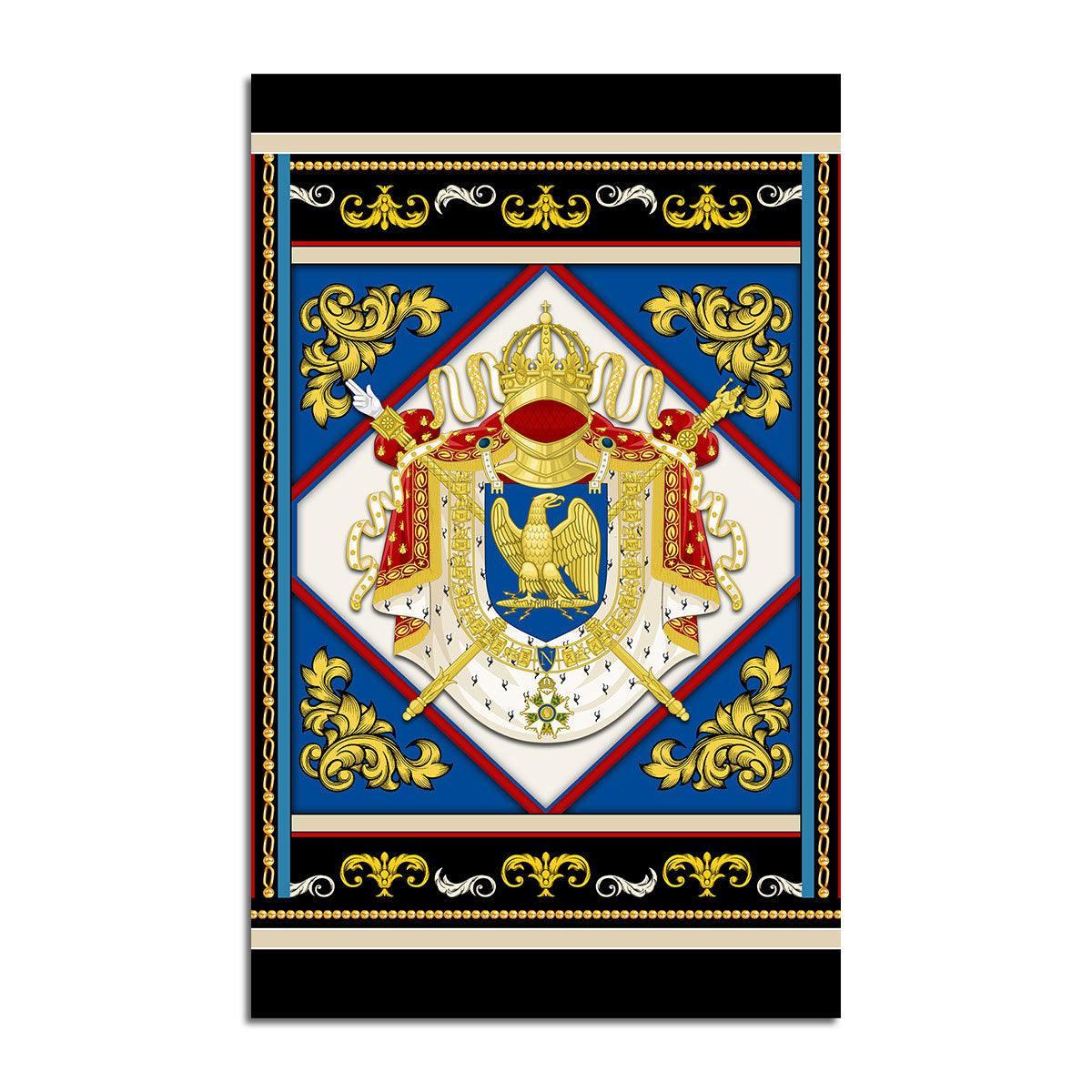 Gearhomie Napoleon Coat Of Arm Rug - Gearhomie.com