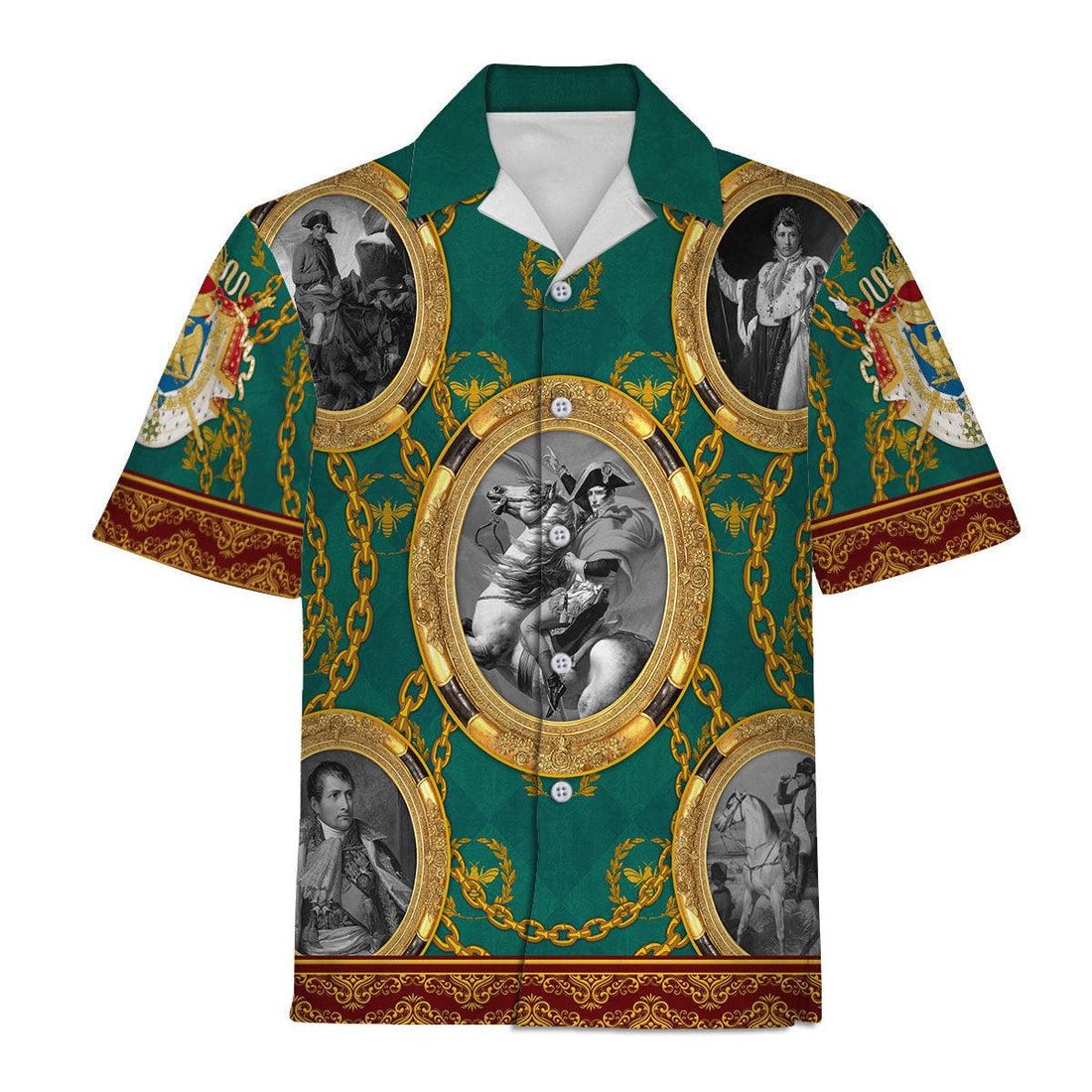 CustomsPig Napoleon I Hawaiian Shirt - CustomsPig.com
