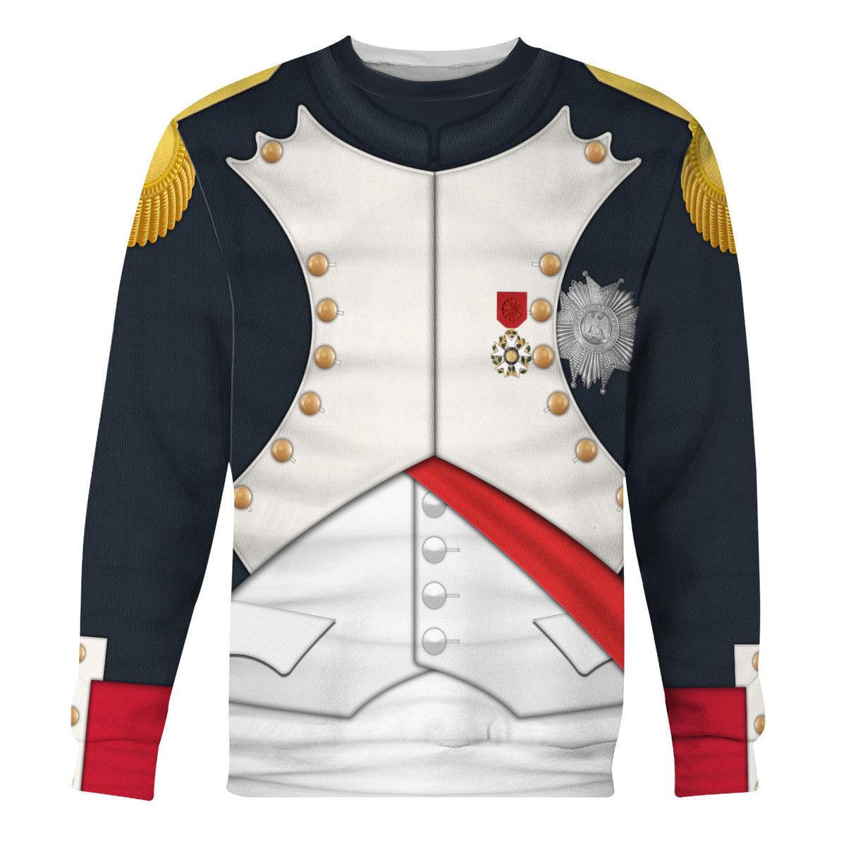 Gearhomie Napoleon I In His Grenadier Uniform All Over Print Hoodie Sweatshirt T-Shirt Tracksuit - Gearhomie.com