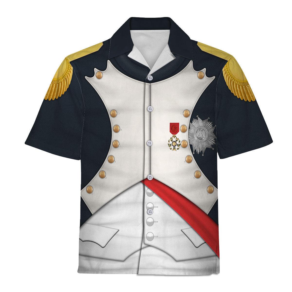 Gearhomie Napoleon I In His Grenadier Uniform All Over Print Hoodie Sweatshirt T-Shirt Tracksuit - Gearhomie.com
