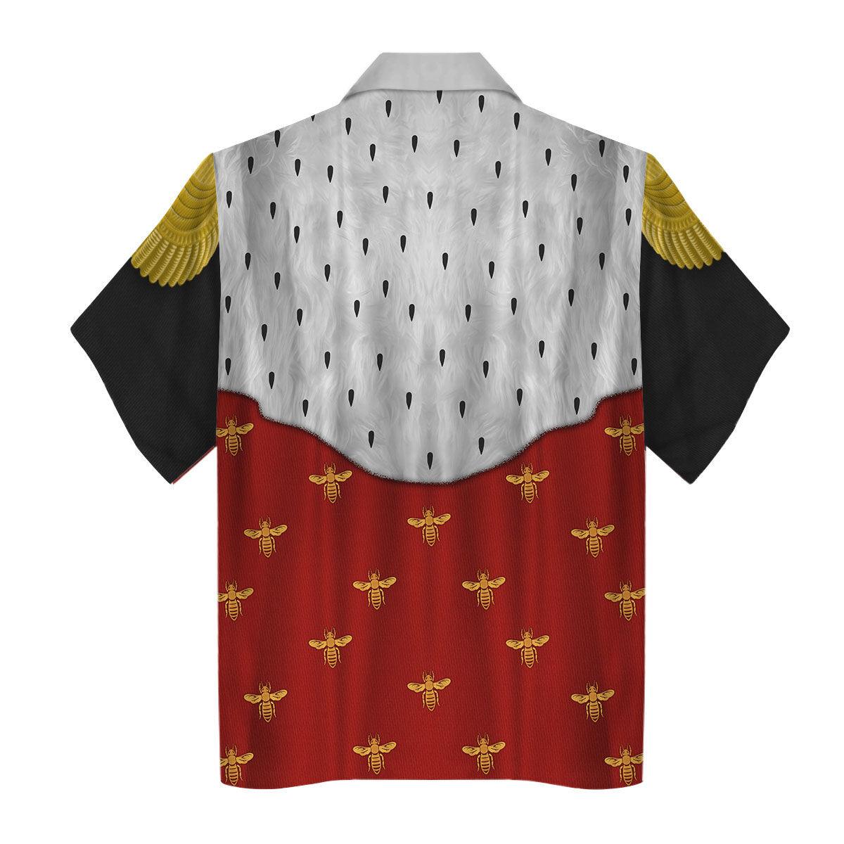 Gearhomie Napoleon III in Coronation Robes Uniform All Over Print Hoodie Sweatshirt T-Shirt Tracksuit - Gearhomie.com