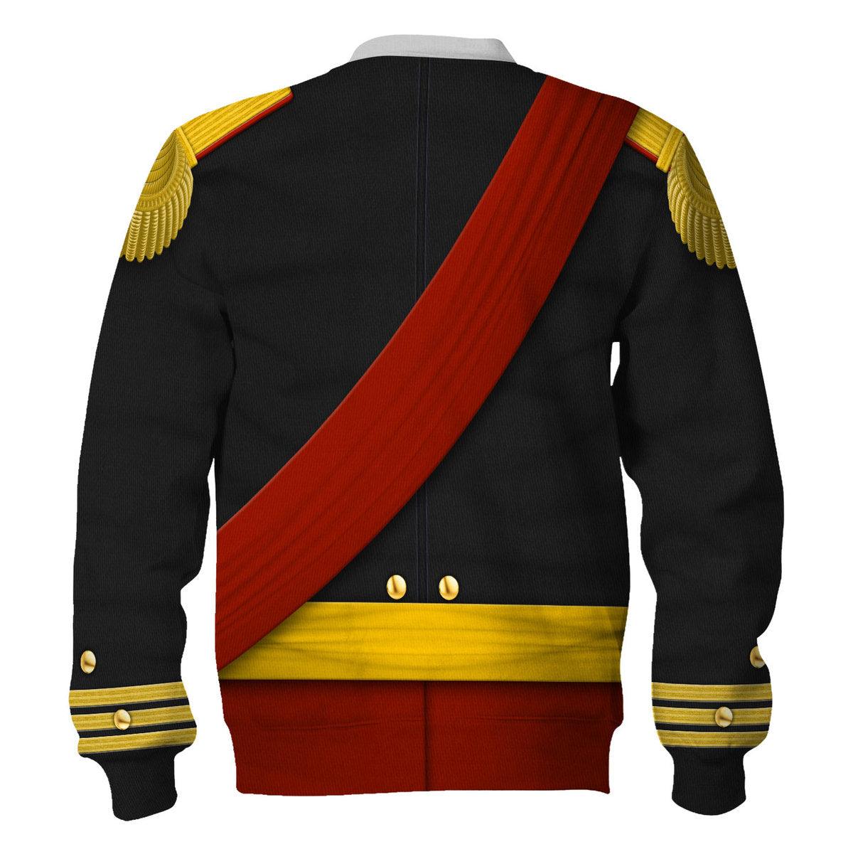 Gearhomie Napoleon III Uniform All Over Print Hoodie Sweatshirt T-Shirt Tracksuit - Gearhomie.com