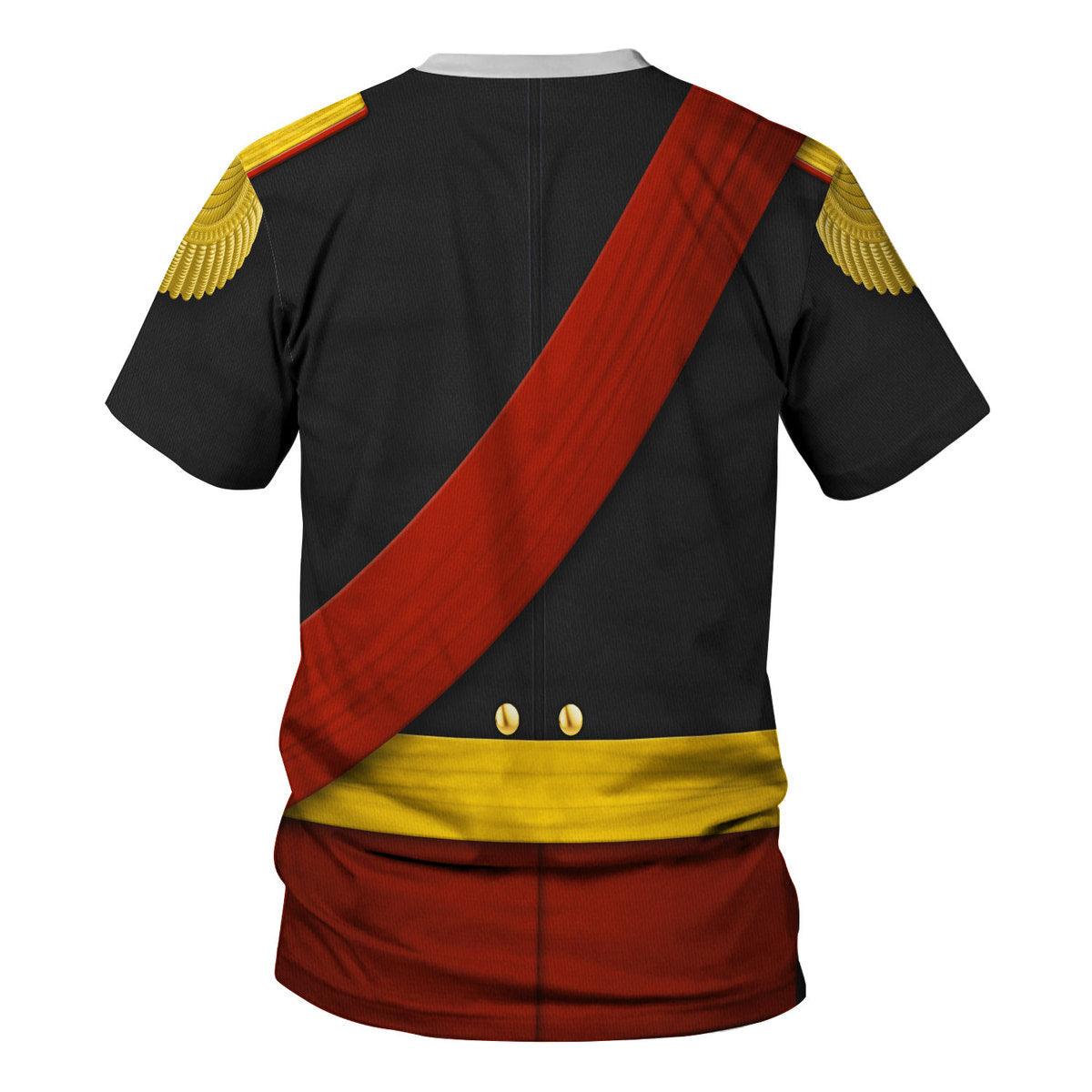 Gearhomie Napoleon III Uniform All Over Print Hoodie Sweatshirt T-Shirt Tracksuit - Gearhomie.com