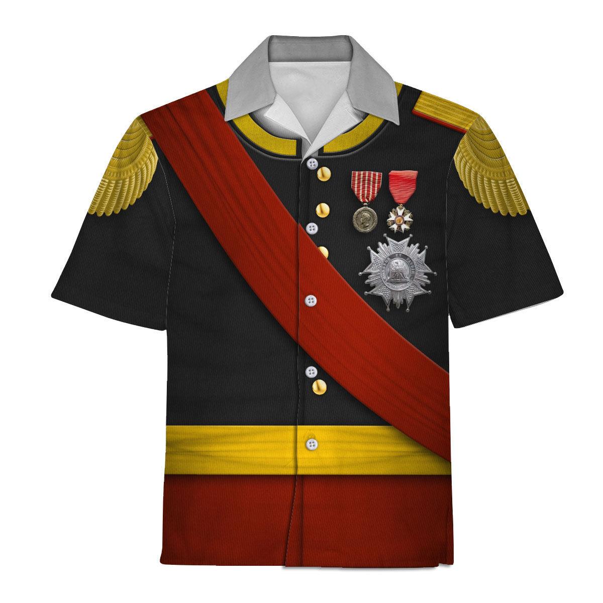 Gearhomie Napoleon III Uniform All Over Print Hoodie Sweatshirt T-Shirt Tracksuit - Gearhomie.com