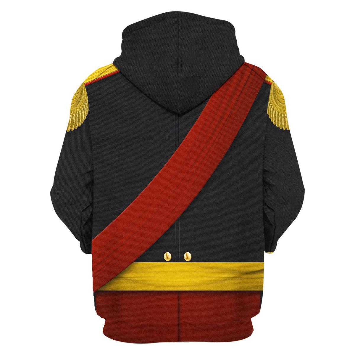 Gearhomie Napoleon III Uniform All Over Print Hoodie Sweatshirt T-Shirt Tracksuit - Gearhomie.com