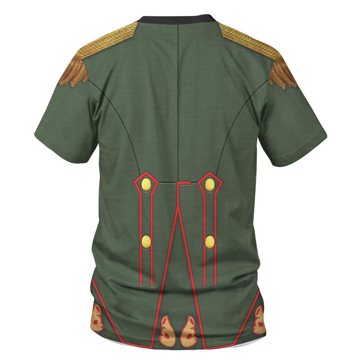 Gearhomie Napoleon in Chasseur-Cheval Reg Costume Hoodie Sweatshirt T-Shirt Tracksuit - Gearhomie.com