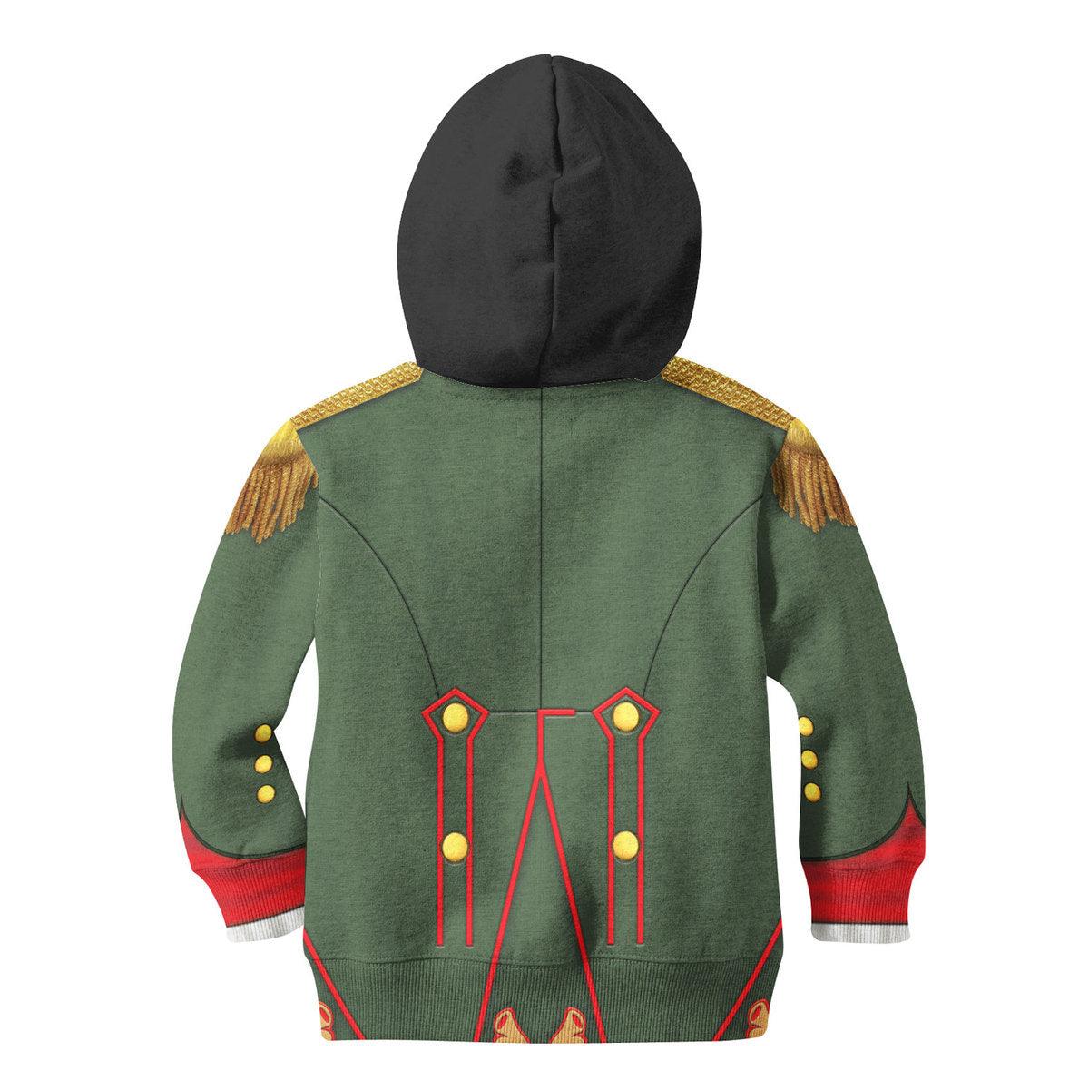GearHomie Napoleon In Chasseur-Cheval Reg Unisex Kid Tops - Gearhomie.com