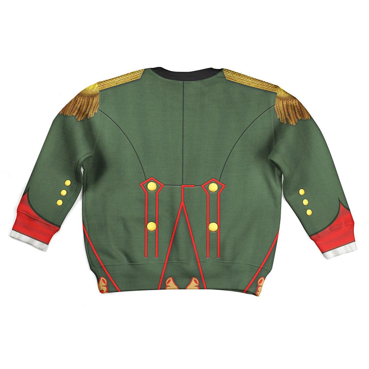 GearHomie Napoleon In Chasseur-Cheval Reg Unisex Kid Tops - Gearhomie.com