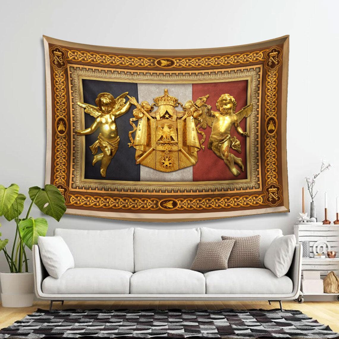 CustomsPig Napoleon Tapestry Blanket - CustomsPig.com