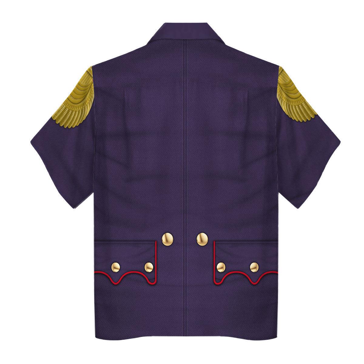 Gearhomie Napoleonic French Line Infantry Officer-1806-1815 Uniform All Over Print Hoodie Sweatshirt T-Shirt Tracksuit - Gearhomie.com