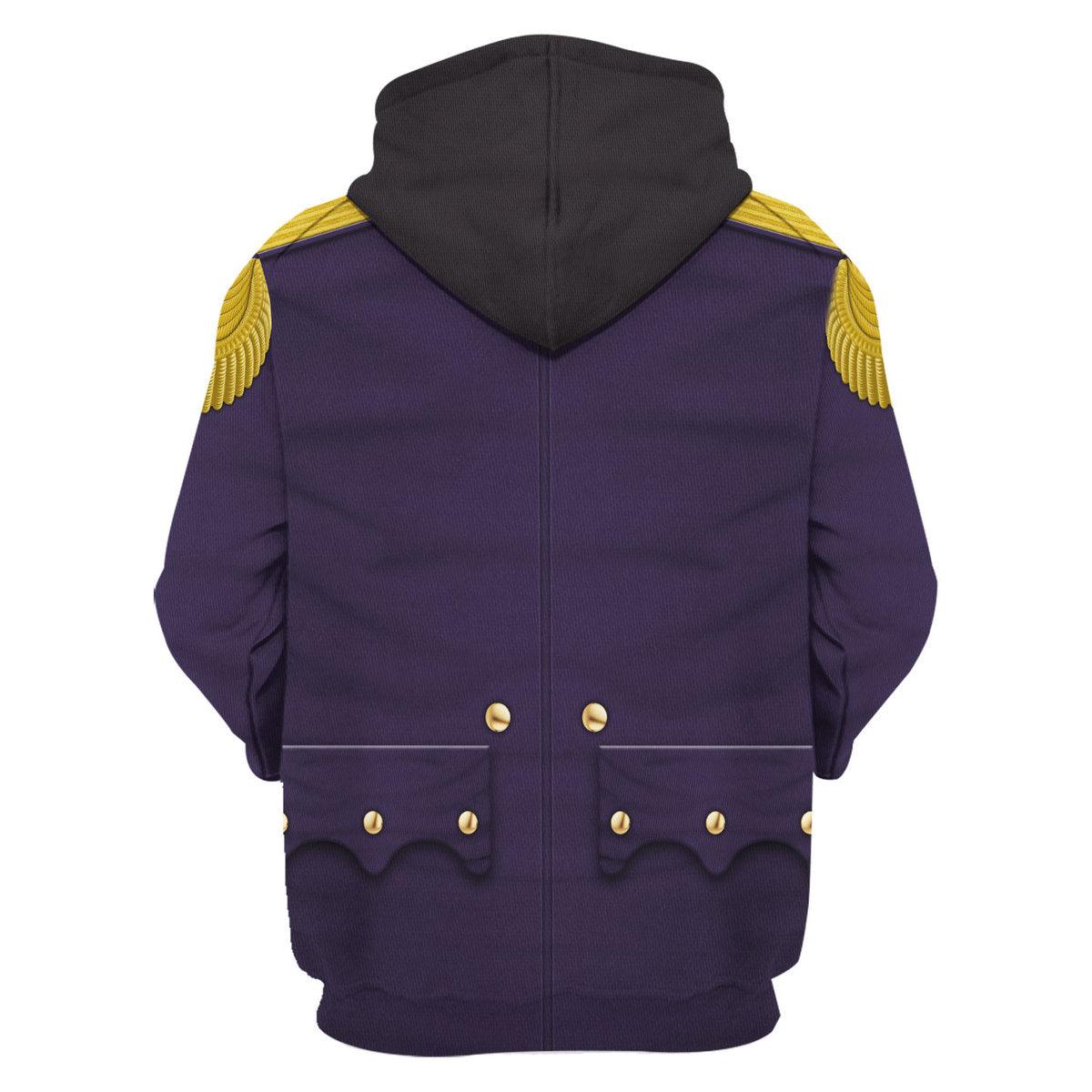 Gearhomie Nelson Uniform As Worn At Trafalgar All Over Print Hoodie Sweatshirt T-Shirt Tracksuit - DucG