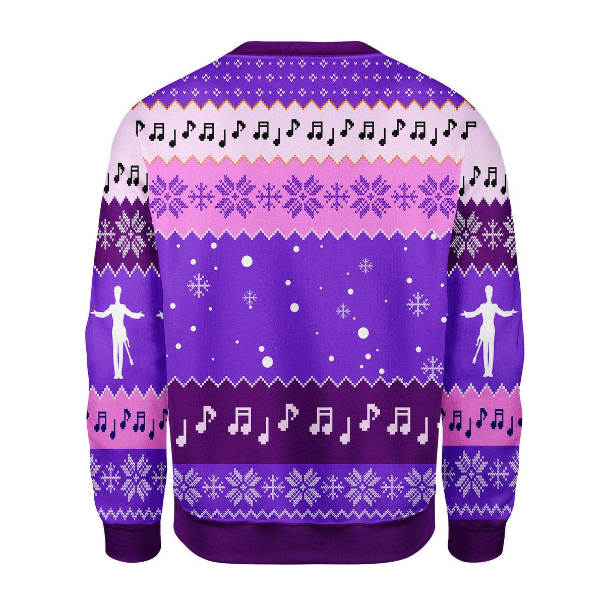 Gearhomie NEVER UNDERESTIMATE A GRANDMA Christmas Ugly Sweater - Gearhomie.com
