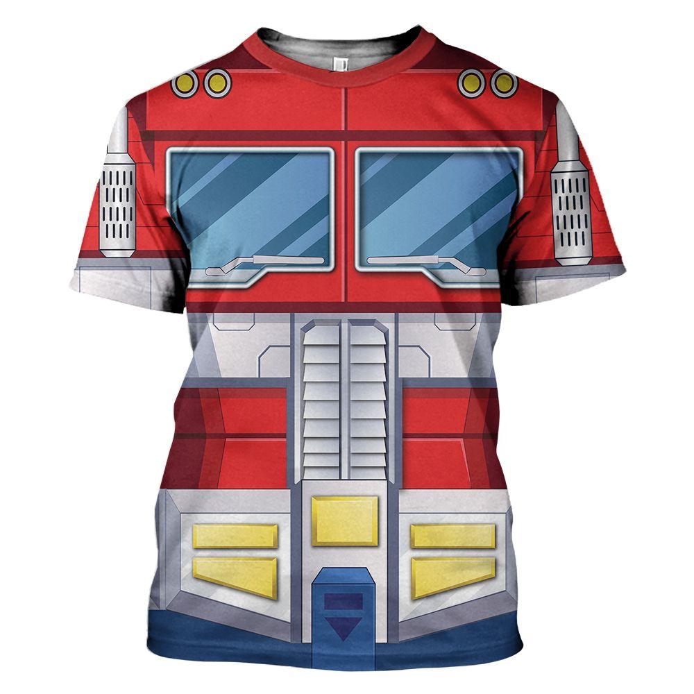Gearhomie Optimus Prime Costume Cosplay Hoodie Tracksuit - DucG