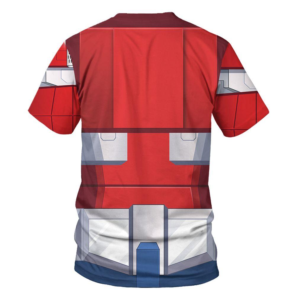 Gearhomie Optimus Prime Costume Cosplay Hoodie Tracksuit - DucG