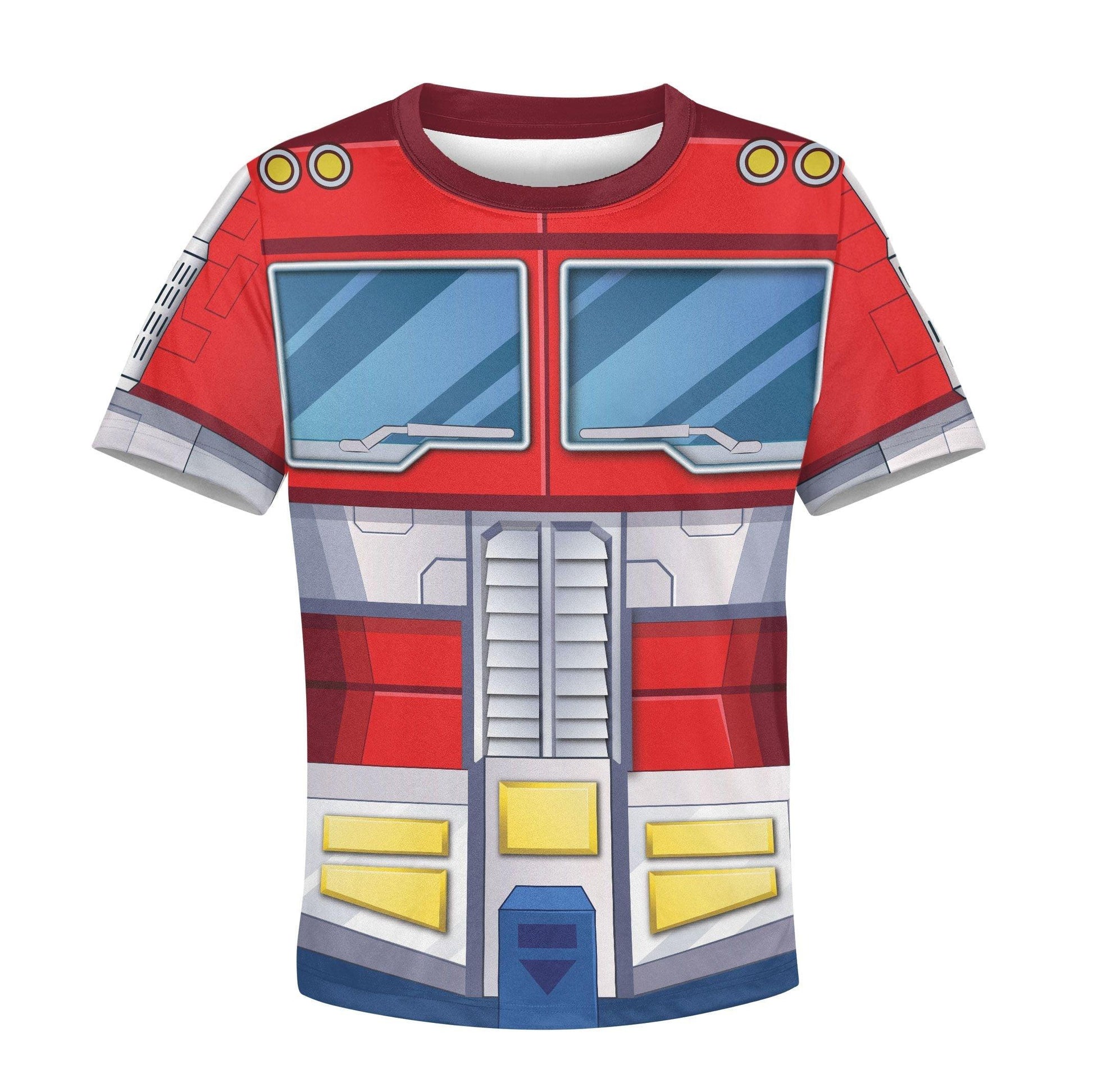 Gearhomie Optimus Prime Kid Costume Cosplay Hoodie Sweatshirt T-Shirt - Gearhomie.com