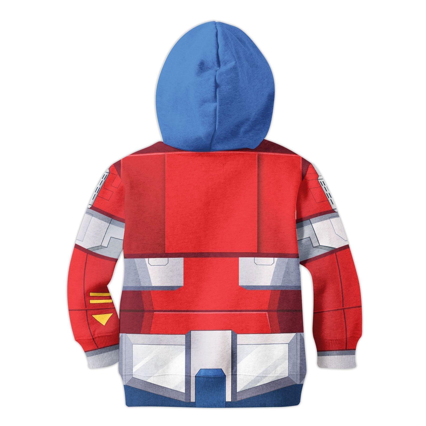  CustomsPig Optimus Prime Kid Costume Cosplay Hoodie Sweatshirt T-Shirt -  CustomsPig.com