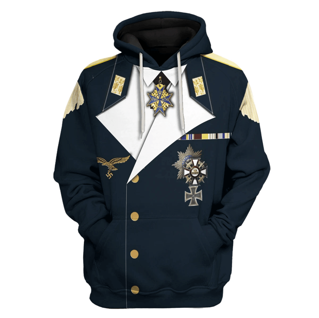 Gearhomie Otto von Stulpnagel Costume Hoodie Sweatshirt T-Shirt Tracksuit - Gearhomie.com