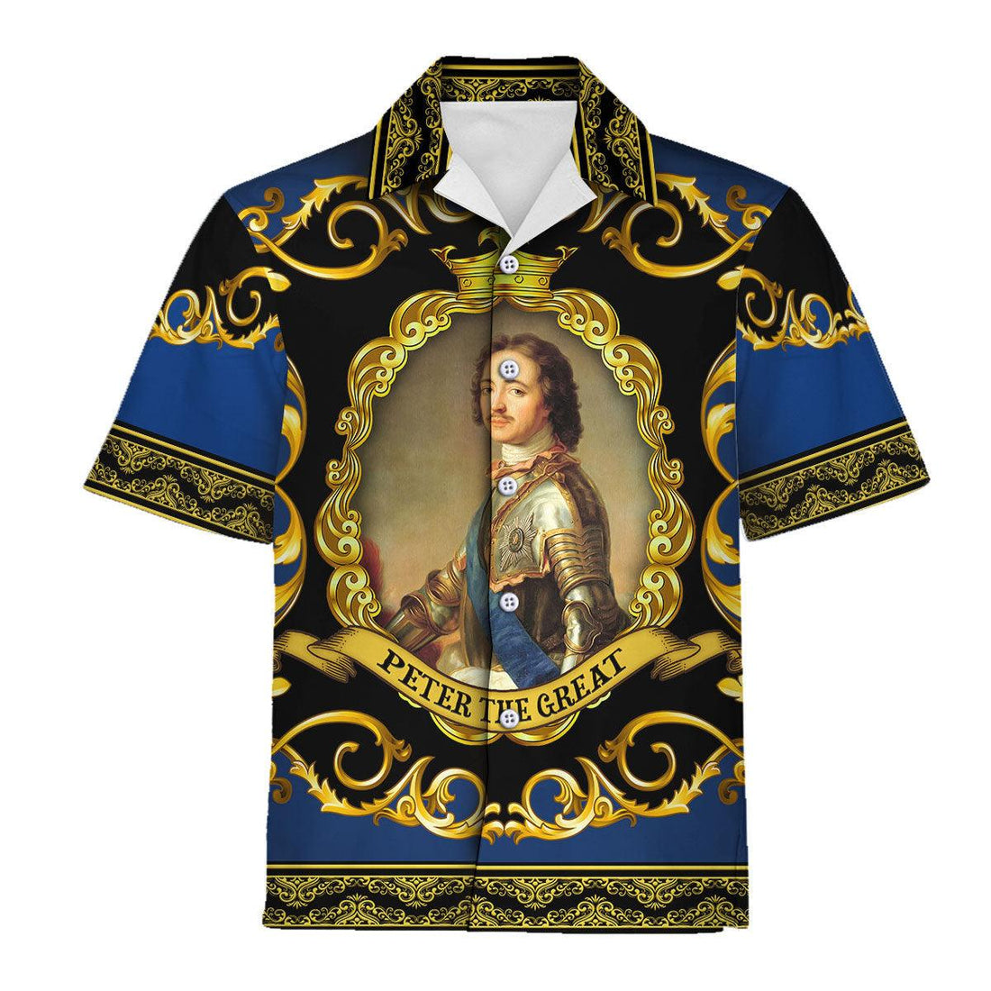 CustomsPig Peter the Great Hawaiian Shirt Polo Shirt Beach Shorts - CustomsPig.com