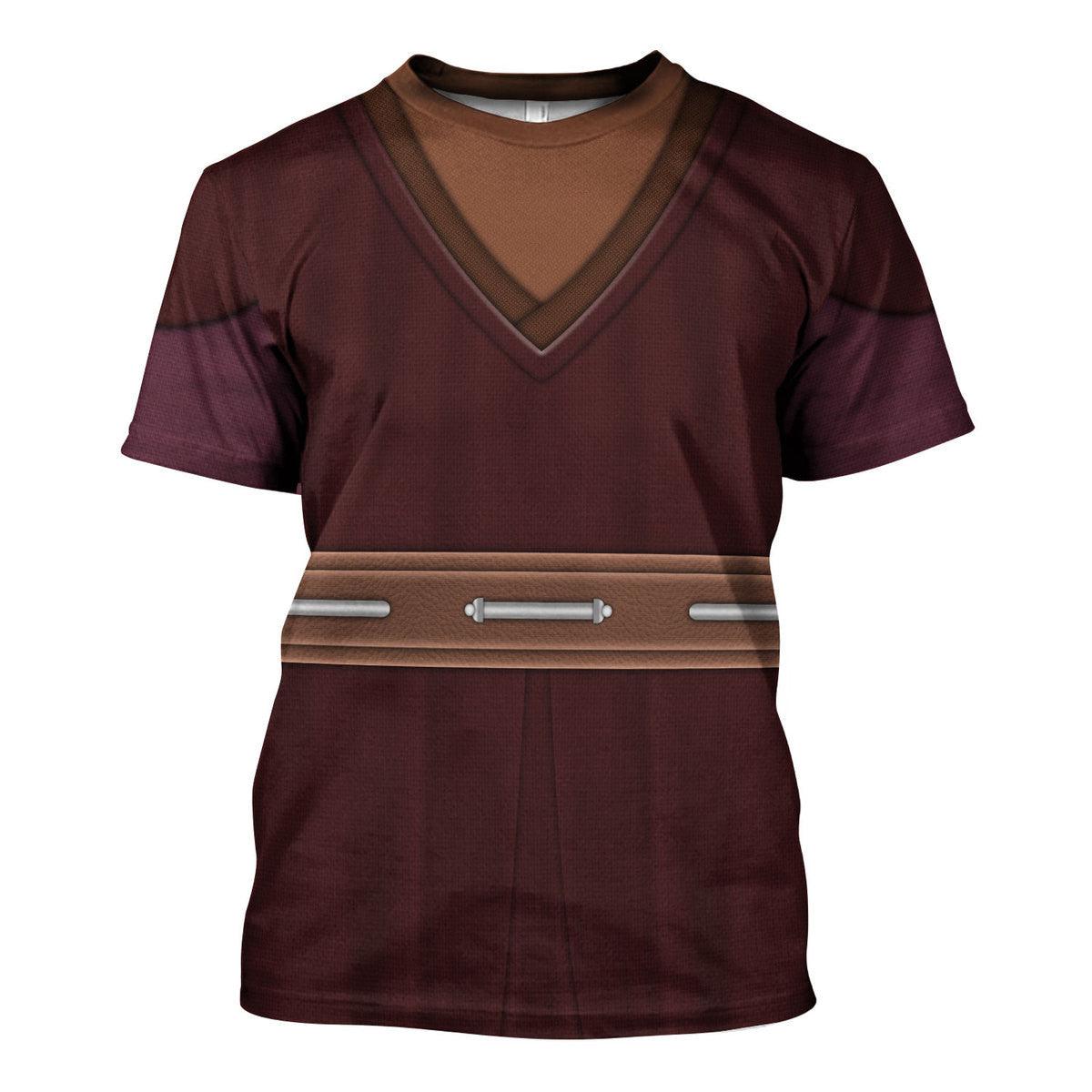 Gearhomie Plo Koon Costume Hoodie Sweatshirt T-Shirt Sweatpants - Gearhomie.com