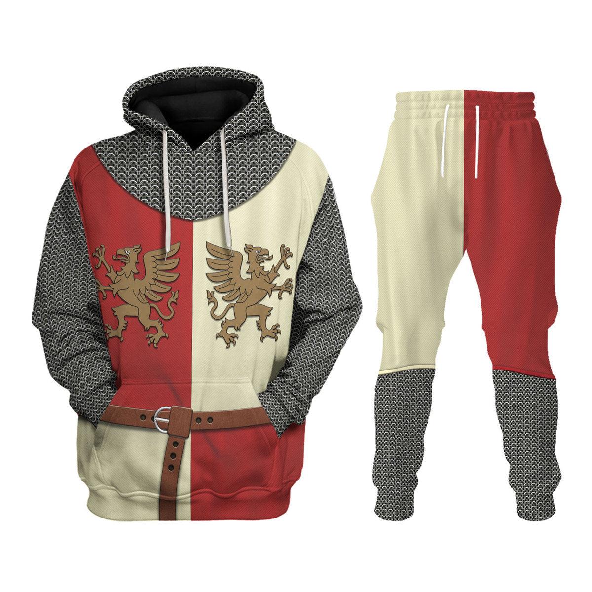 Gearhomie Polish Knight Costume Hoodie Sweatshirt T-Shirt Tracksuit - Gearhomie.com