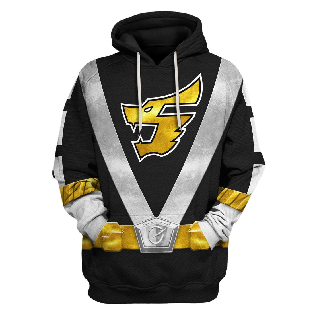 Gearhomie Power Rangers RPM (2009) Black Costume Hoodie Sweatshirt T-Shirt Tracksuit - Gearhomie.com