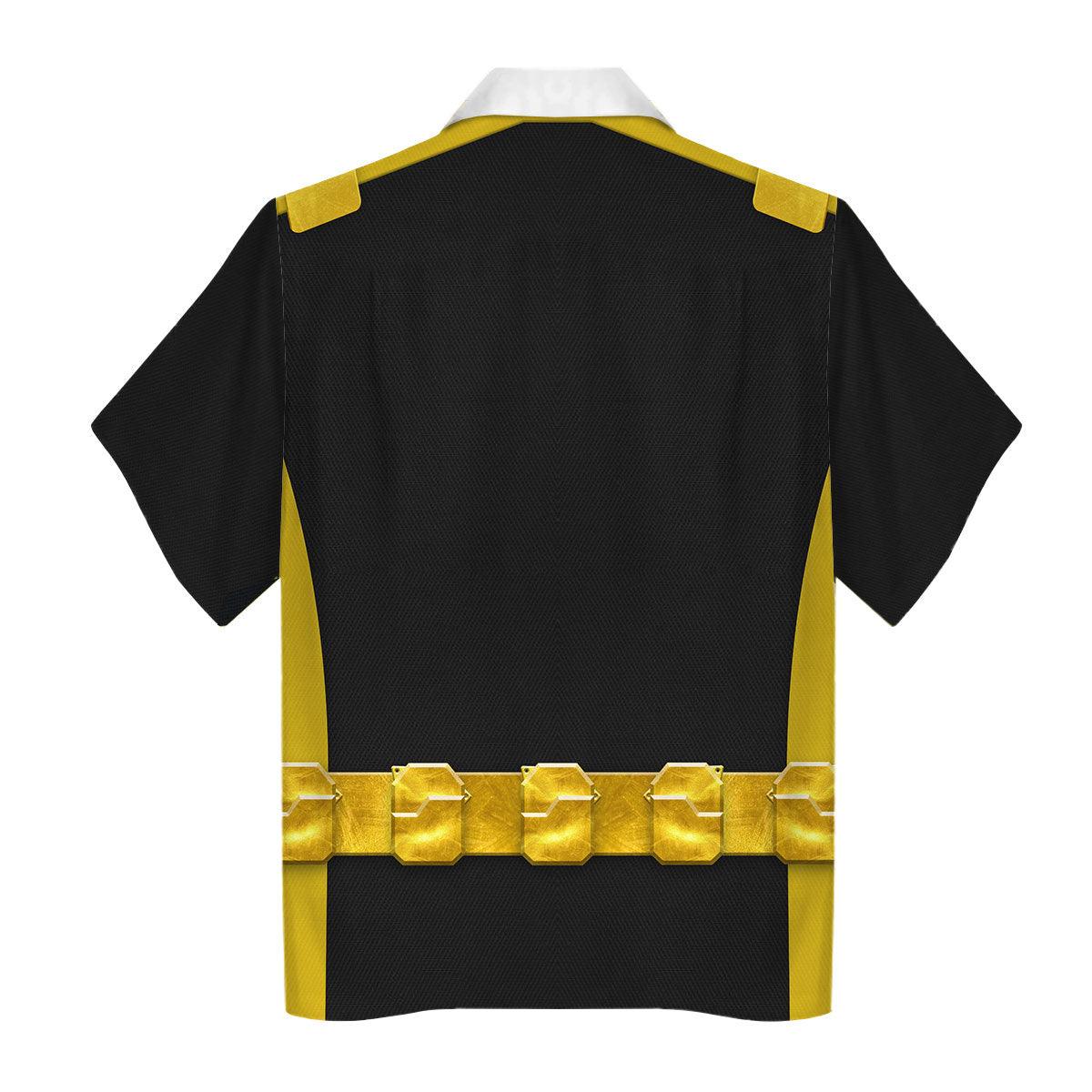 Gearhomie Power Rangers RPM (2009) Gold Costume Hoodie Sweatshirt T-Shirt Tracksuit - Gearhomie.com