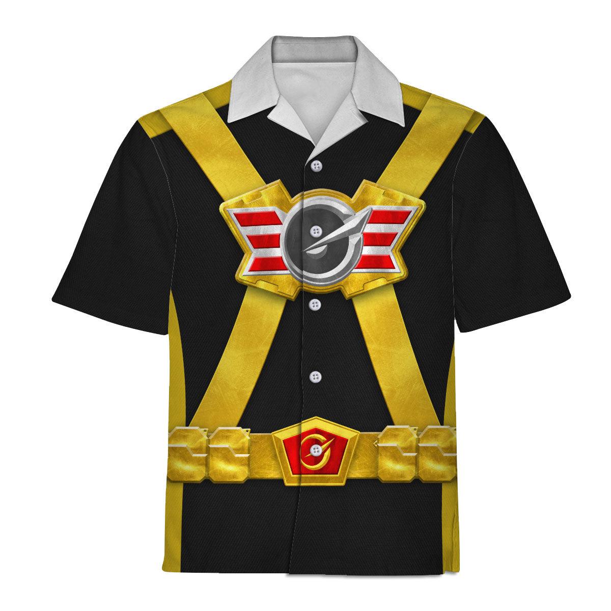 Gearhomie Power Rangers RPM (2009) Gold Costume Hoodie Sweatshirt T-Shirt Tracksuit - Gearhomie.com