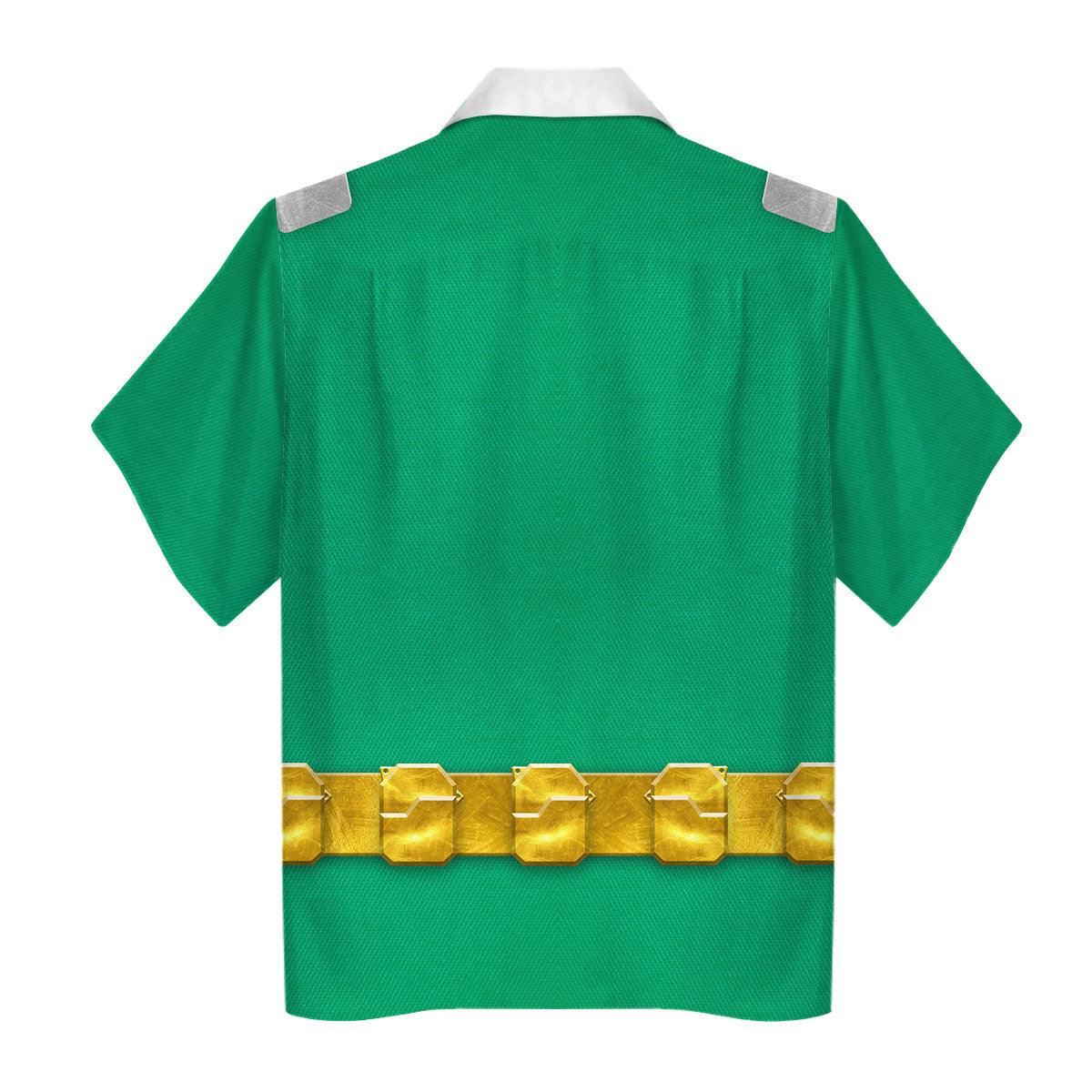 Gearhomie Power Rangers RPM (2009) Green Costume Hoodie Sweatshirt T-Shirt Tracksuit - Gearhomie.com