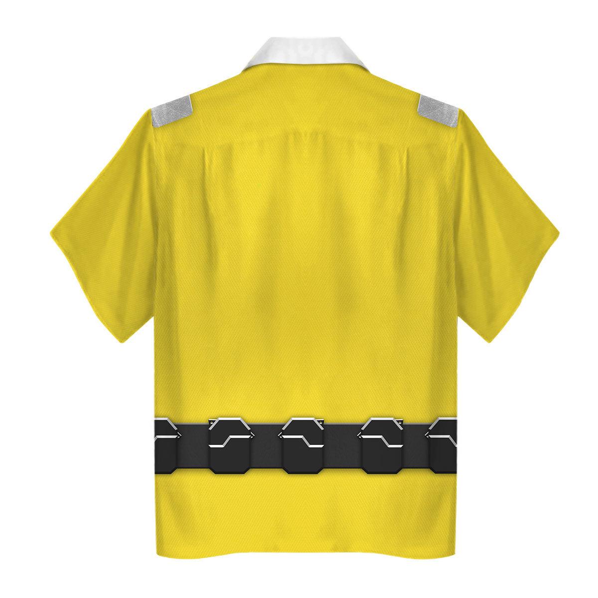 Gearhomie Power Rangers RPM (2009) Yellow Costume Hoodie Sweatshirt T-Shirt Tracksuit - Gearhomie.com