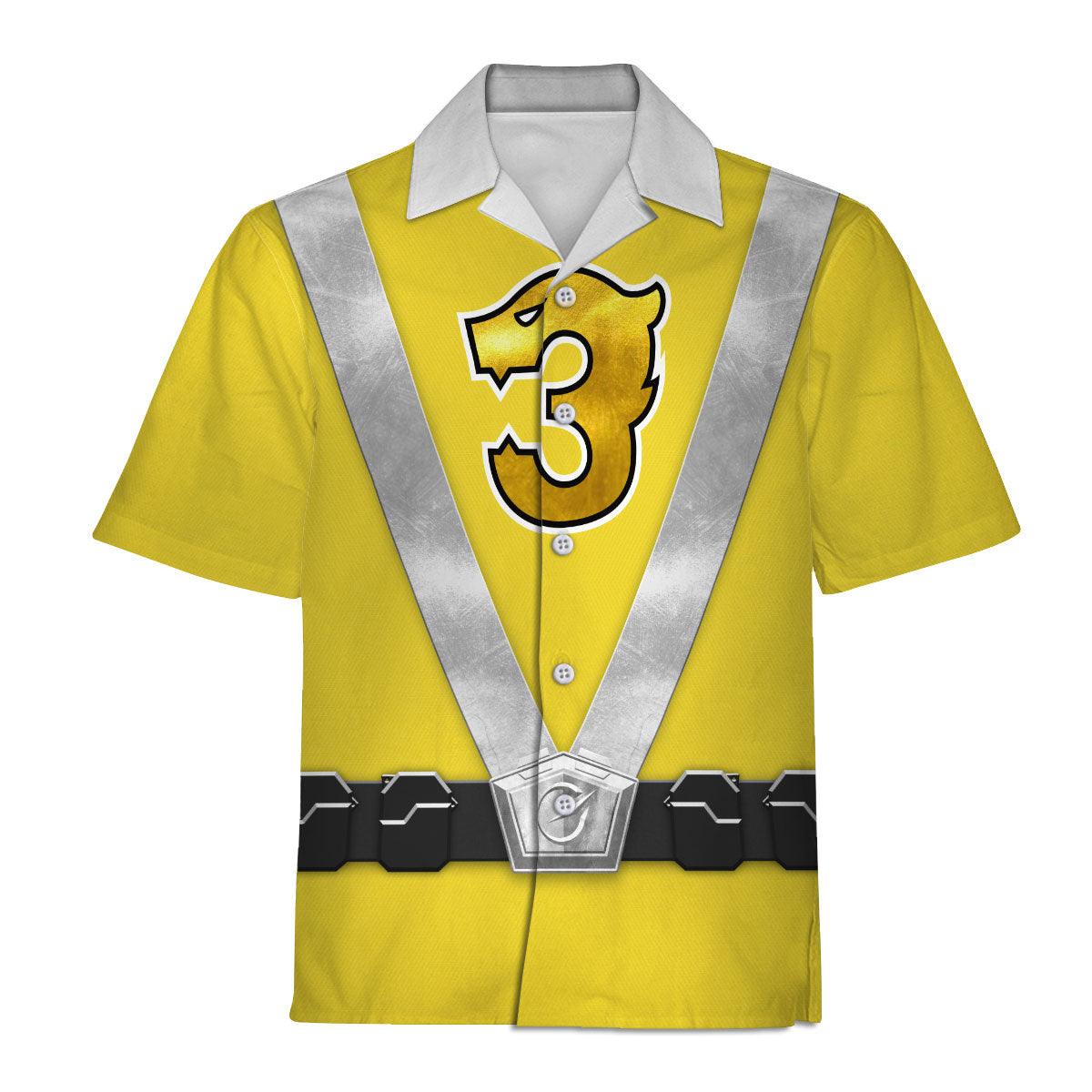 Gearhomie Power Rangers RPM (2009) Yellow Costume Hoodie Sweatshirt T-Shirt Tracksuit - Gearhomie.com