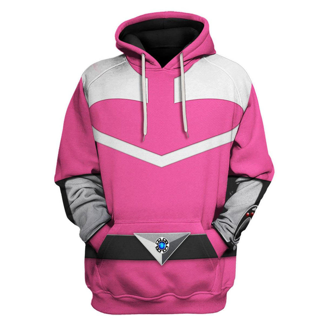 Gearhomie Power Rangers Time Force (2001) Pink Hoodies Sweatshirt T-shirt Hawaiian Tracksuit - Gearhomie.com