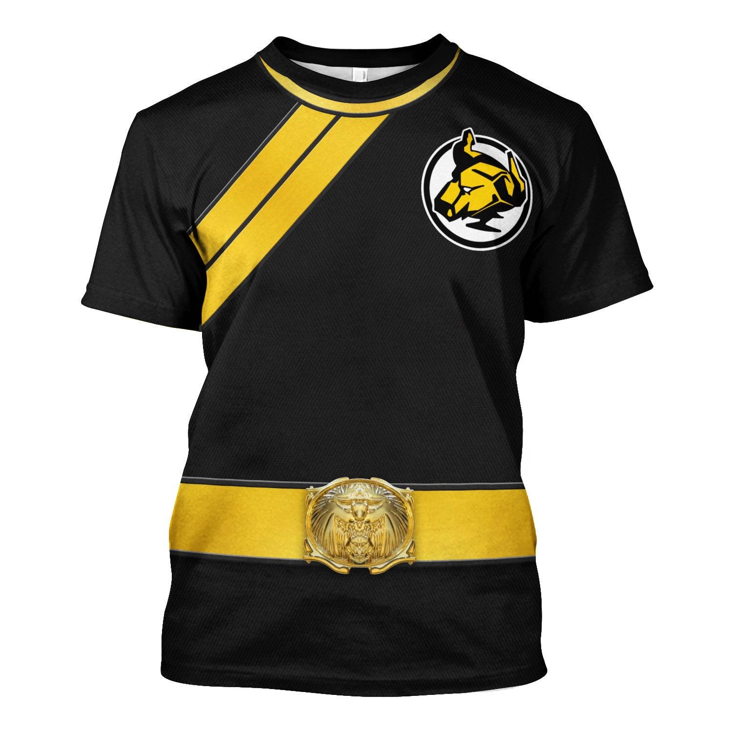 Gearhomie Power Rangers Wild Force Black Costume Hoodie Sweatshirt T-Shirt Tracksuit - Gearhomie.com
