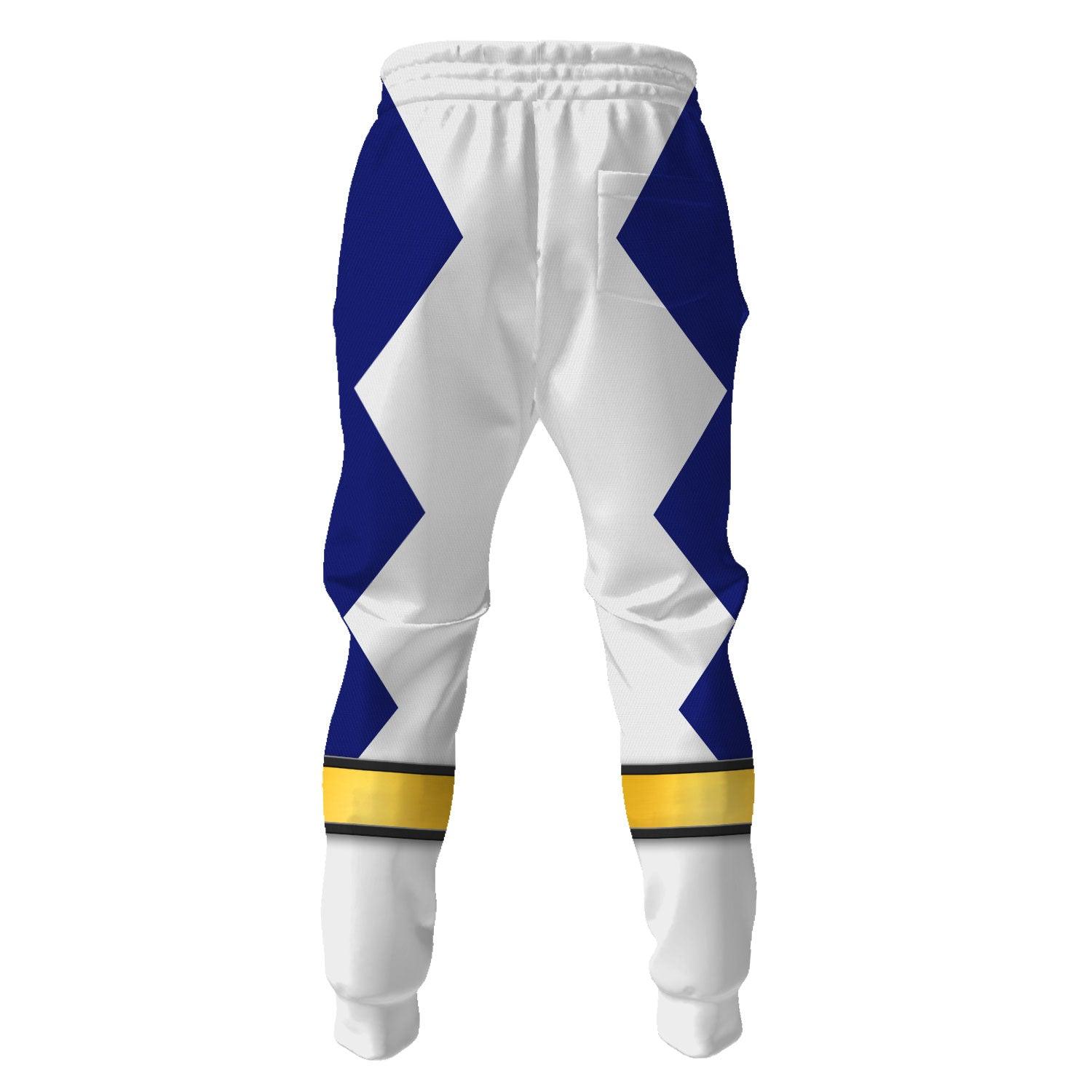 Gearhomie Power Rangers Wild Force Silver Costume Hoodie Sweatshirt T-Shirt Tracksuit - Gearhomie.com