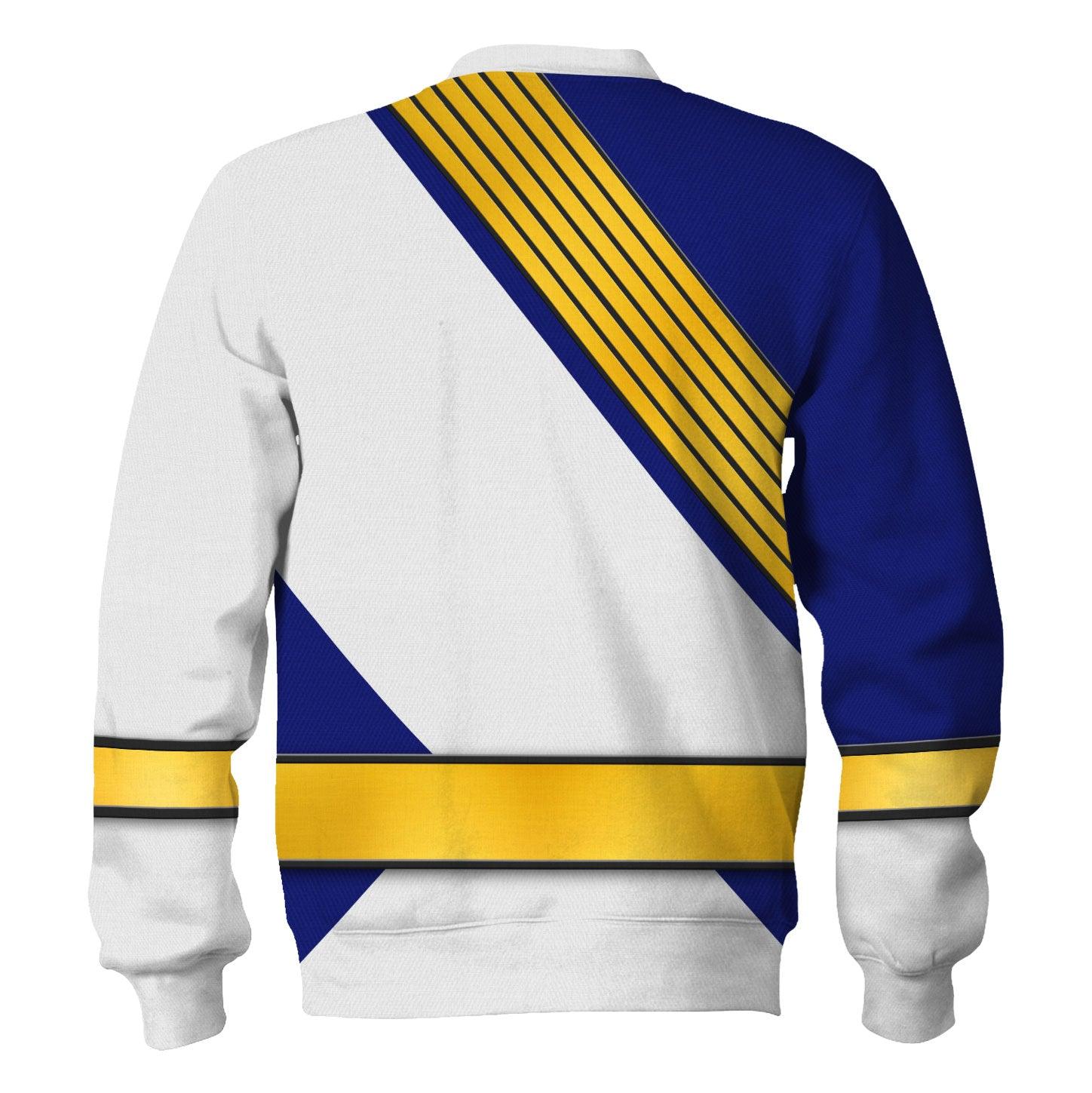 Gearhomie Power Rangers Wild Force Silver Costume Hoodie Sweatshirt T-Shirt Tracksuit - Gearhomie.com