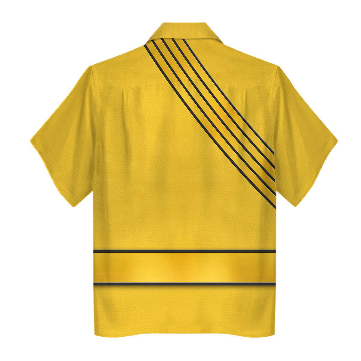 Gearhomie Power Rangers Wild Force Yellow Costume Hoodie Sweatshirt T-Shirt Tracksuit - Gearhomie.com