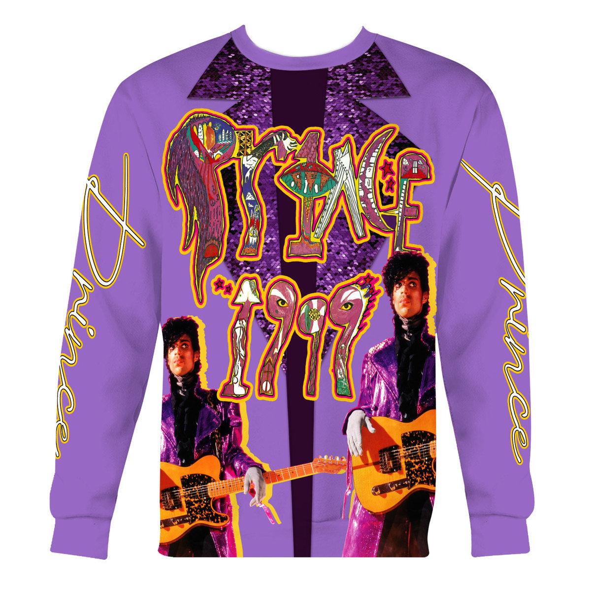 Gearhomie Prince 1999 EMBROIDERED Unisex Pullover Hoodie, Sweatshirt, T-Shirt - Gearhomie.com