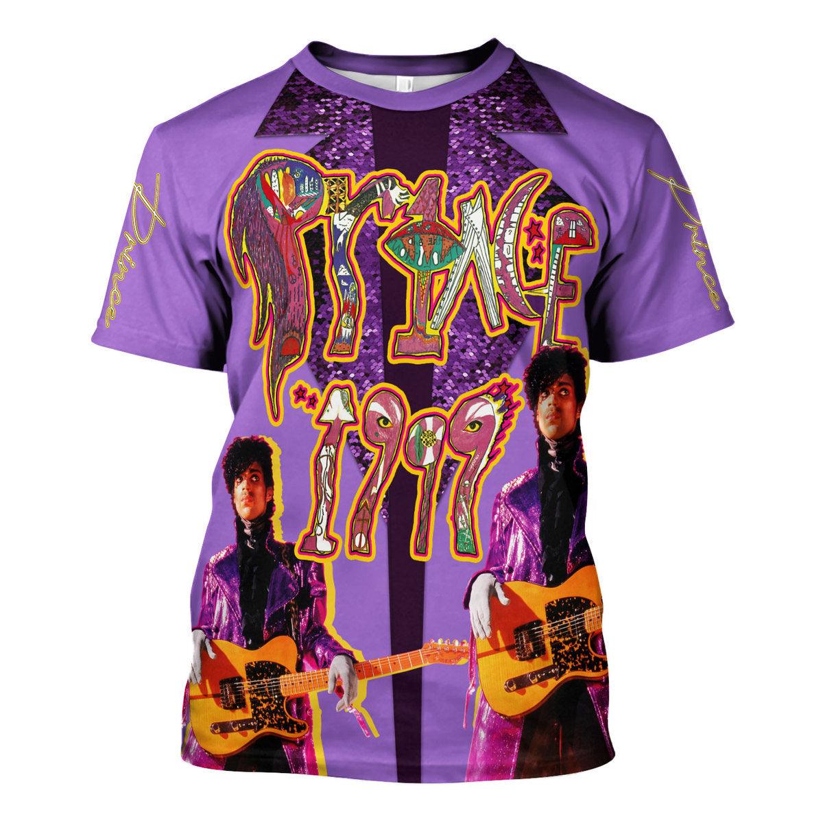 Gearhomie Prince 1999 EMBROIDERED Unisex Pullover Hoodie, Sweatshirt, T-Shirt - Gearhomie.com