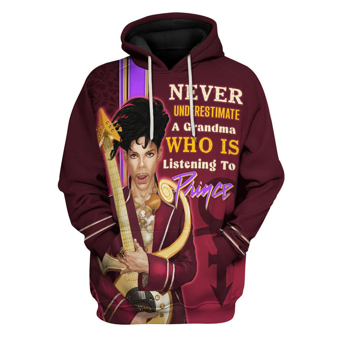 CustomsPig Prince A Strong Spirit Transcends Rules Unisex Pullover Hoodie, Sweatshirt, T-Shirt - CustomsPig.com