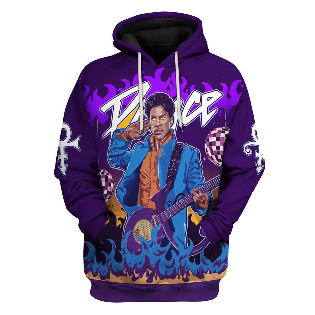 CustomsPig Prince Artwork Unisex Pullover Hoodie, Sweatshirt, T-Shirt - CustomsPig.com